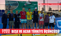 Beşe ve Acar Türkiye üçüncüsü