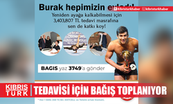 Burak Sağlam’ın tedavi masrafları için bağış toplanıyor