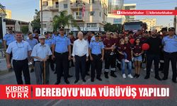 İtfaiye Haftası çerçevesinde Dereboyu’nda yürüyüş düzenlendi…