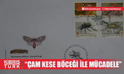 “Çam Kese Böceği ile Mücadele” temalı pul serisi ve ilk gün zarfı basıldı