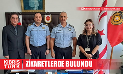 GAÜ Rektörü Yurtsever, Girne Kaymakamlığı ile Girne Polis Müdürlüğü’nü ziyaret etti