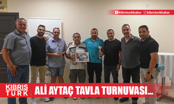 KTSYD Ali Aytaç Tavla Turnuvası şampiyonu Mustafa Evliya…