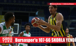 Fenerbahçe Bursaspor'u 107-66’lık skorla devirdi!