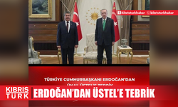 Türkiye Cumhurbaşkanı Recep Tayyip Erdoğan'dan Başbakan Ünal Üstel'e Tebrik