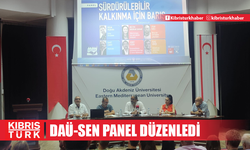 DAÜ-SEN, “Sürdürülebilir Kalkınma için Barış” paneli düzenledi