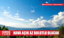 Hava açık az bulutlu olacak...En yüksek sıcaklık iç kesimlerde 36, sahillerde 32 derece...