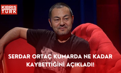 Serdar Ortaç kumarda ne kadar kaybettiğini açıkladı!