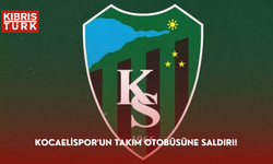 Kocaelispor'un takım otobüsüne saldırı!