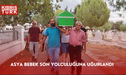 Asya bebek son yolculuğuna uğurlandı