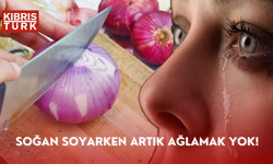 Soğan soyarken artık ağlamak yok!