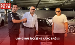 UBP Girne İlçesi’ne araç bağışı