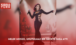 Melek Mosso, unutulmaz bir geceye imza attı