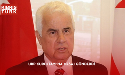 UBP Onursal Başkanı Eroğlu, UBP Kurultayı’na mesaj gönderdi