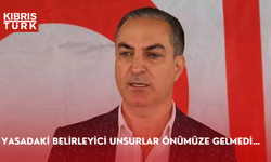 Yasadaki belirleyici unsurlar önümüze gelmedi…