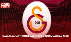 Galatasaray tartışmalı sponsorluğu askıya aldı!