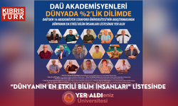 “Dünyanın En Etkili Bilim İnsanları” listesinde yer aldı