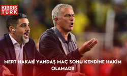 Mert Hakan Yandaş maç sonu kendine hakim olamadı!