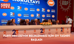 UBP’de 23. Olağan Kurultayı’nda Parti Meclisi’nin belirlenmesi için oy tasnifi başladı