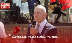 Alevkayası Yayla Şenliği yapıldı... Etkinliğe Meclis Başkanı Töre de katıldı