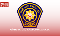 Girne-Tatlısu anayolunda kaza