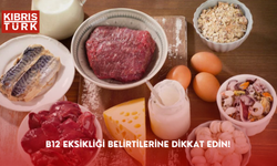 B12 eksikliği belirtilerine dikkat edin!