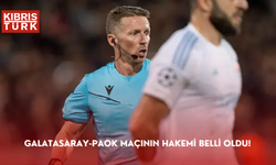 Galatasaray-PAOK maçının hakemi belli oldu!