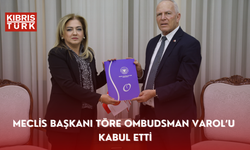 Meclis Başkanı Töre Ombudsman Varol’u kabul etti