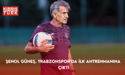 Şenol Güneş, Trabzonspor'da ilk antrenmanına çıktı