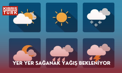 Pazara kadar yer yer sağanak yağış bekleniyor