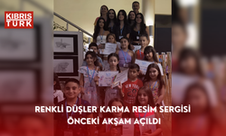 Renkli Düşler Karma Resim Sergisi önceki akşam açıldı