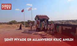 Şehit Piyade Er Allahverdi Kılıç anıldı