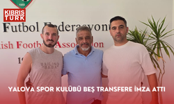 Yalova Spor Kulübü transferin son gününde beş transfere imza attırdı