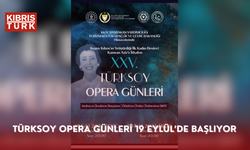 TÜRKSOY Opera Günleri 19 Eylül’de başlıyor