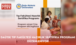 DAÜ'de Tıp Fakültesi Hazırlık Sertifika Programı düzenleniyor