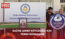 DAÜ’de Ahmet Köylüoğlu için tören düzenlendi