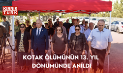 Kotak ölümünün 13. yıl dönümünde anıldı