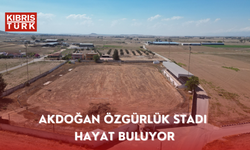 Akdoğan Özgürlük Stadı hayat buluyor