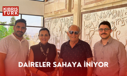 Daireler sahaya iniyor