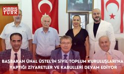 BAŞBAKAN ÜNAL ÜSTEL'İN SİVİL TOPLUM KURULUŞLARI'NA YAPTIĞI ZİYARETLER VE KABULLERİ DEVAM EDİYOR