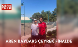 Aren Baybars çeyrek finalde