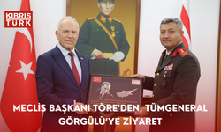 Meclis Başkanı Töre’den, Tümgeneral Görgülü’ye ziyaret