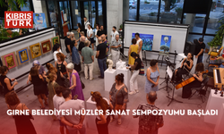 Girne Belediyesi MÜZler Sanat Sempozyumu başladı