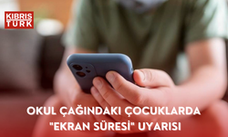 Okul çağındaki çocuklarda "ekran süresi" uyarısı