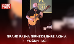 Grand Pasha Girne'de Emre Akım'a yoğun ilgi