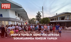 Dünya Temizlik Günü’nde Lefkoşa sokaklarında temizlik yapıldı