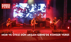 Mor ve Ötesi dün akşam Girne’de konser verdi