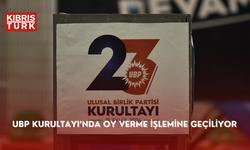 UBP Kurultayı’nda oy verme işlemine geçiliyor