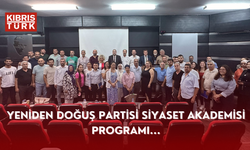 Yeniden Doğuş Partisi Siyaset Akademisi programı...