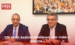 CTP Genel Başkanı Erhürman New York’a gidiyor…