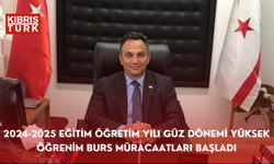 2024-2025 Eğitim Öğretim Yılı güz dönemi yüksek öğrenim burs müracaatları başladı